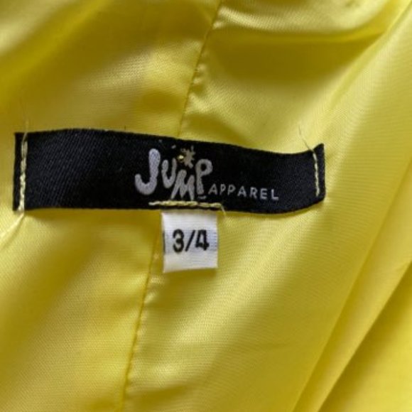 Yellow Strapless Prom/Homecoming Dress - Picture 3 of 4